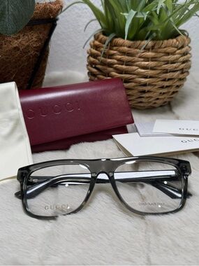 Gucci Gray RX Optical Frames